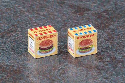 Hasegawa 1/12 Nostalgic Vending Machine (Hamburger)