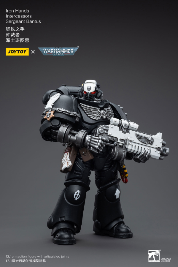 JoyToy Iron Hands Intercessors Sergeant Bantus