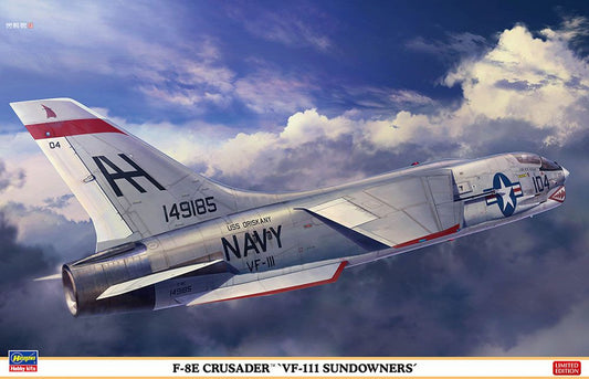 Hasegawa 1/48 F-8E CRUSADER "VF-111 SUNDOWNERS"