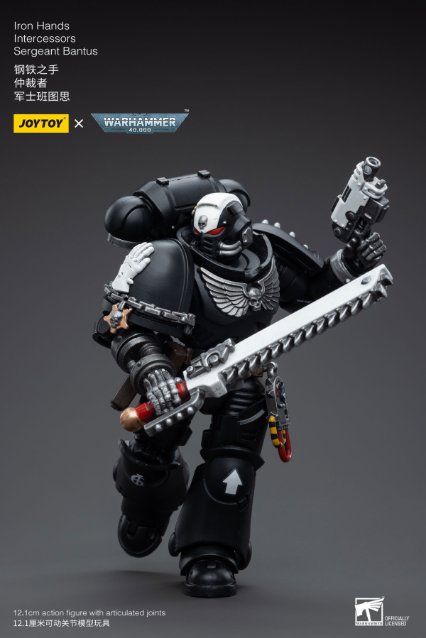 JoyToy Iron Hands Intercessors Sergeant Bantus