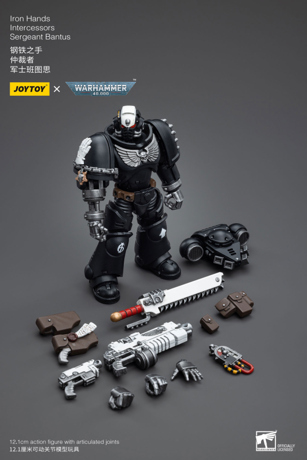 JoyToy Iron Hands Intercessors Sergeant Bantus