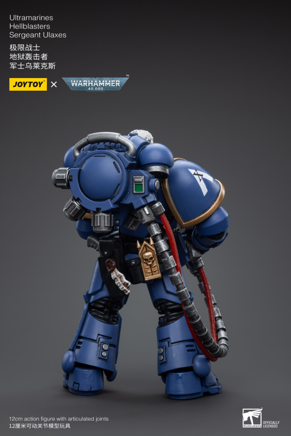 JoyToy Ultramarines Hellblasters Sergeant Ulaxes