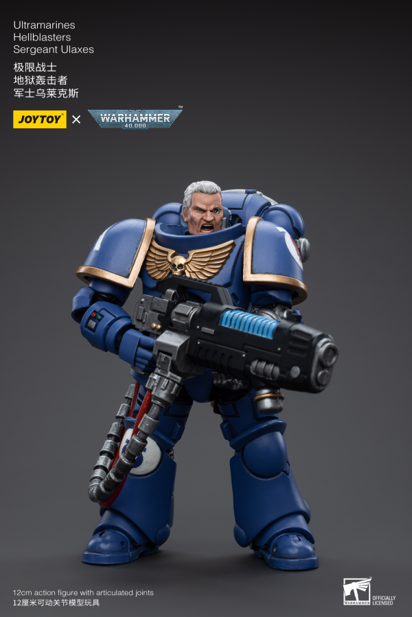 JoyToy Ultramarines Hellblasters Sergeant Ulaxes