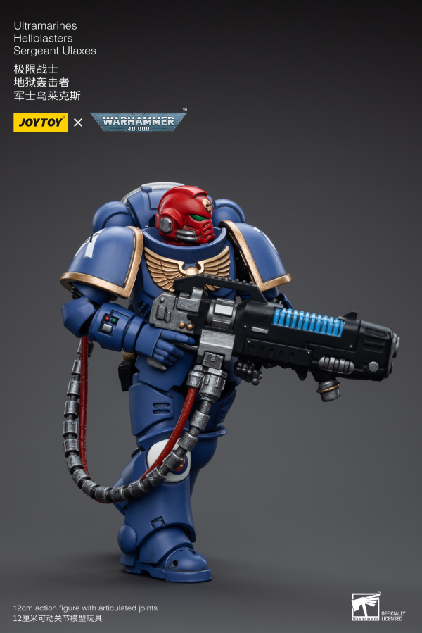 JoyToy Ultramarines Hellblasters Sergeant Ulaxes