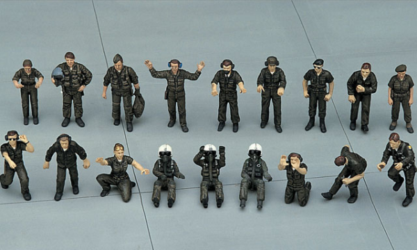 Hasegawa 1/48 US Pilot/Ground Crew Set B