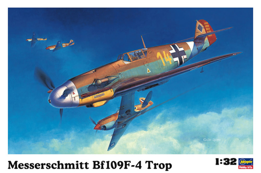 Hasegawa 1/32 Messerschmitt Bf109F-4 Trop