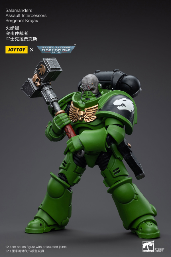JoyToy Salamanders Assault Intercessors Sergeant Krajax