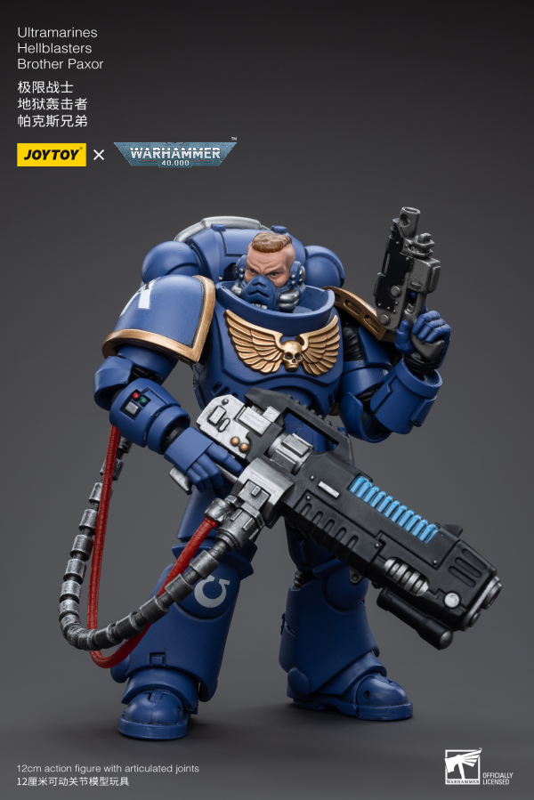 JoyToy Ultramarines Hellblasters Brother Paxor