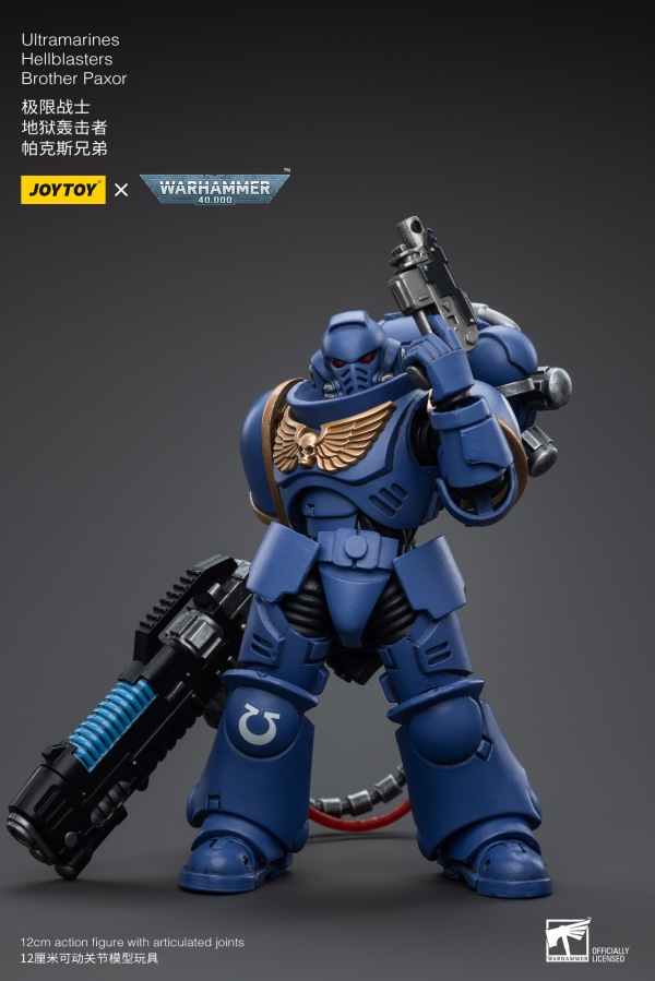 JoyToy Ultramarines Hellblasters Brother Paxor