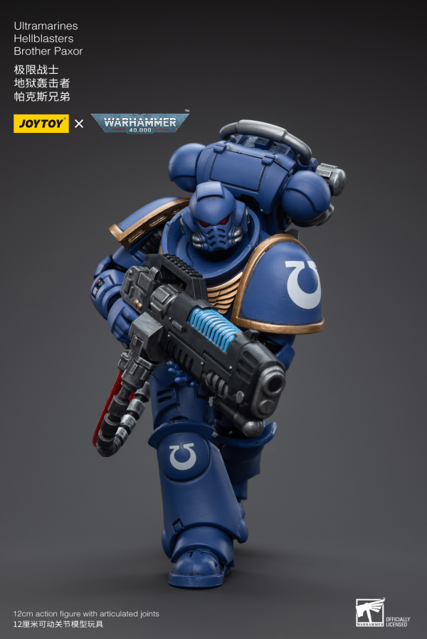 JoyToy Ultramarines Hellblasters Brother Paxor