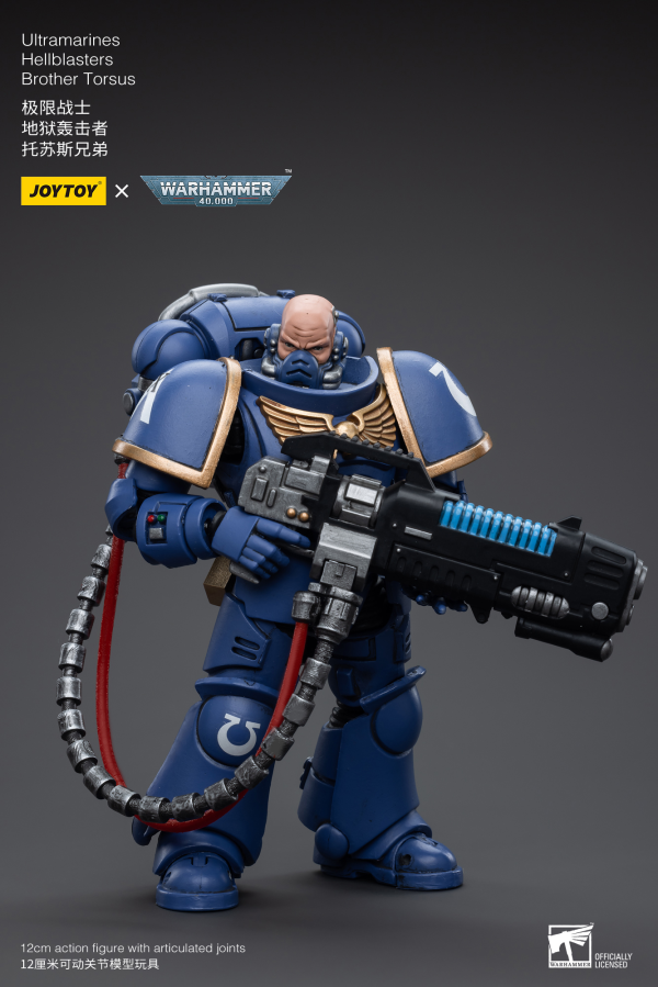 JoyToy Ultramarines Hellblasters Brother Torsus