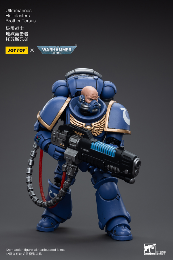 JoyToy Ultramarines Hellblasters Brother Torsus
