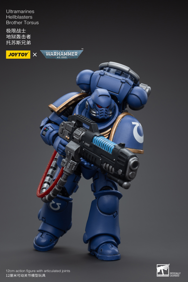 JoyToy Ultramarines Hellblasters Brother Torsus