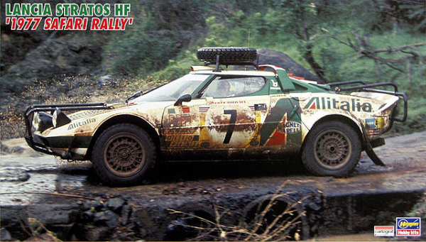 Hasegawa 1/24 Lancia Stratos HF Safari Rally '77