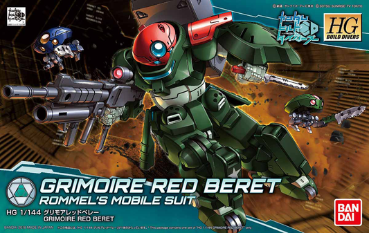 Bandai 1/144 HGBD Grimoire Red Beret
