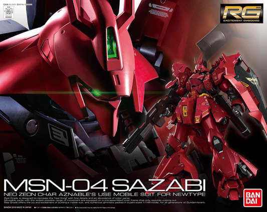 Bandai 1/144 RG Sazabi