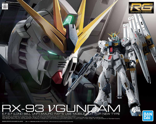 Bandai 1/144 RG RX-93 NU Gundam