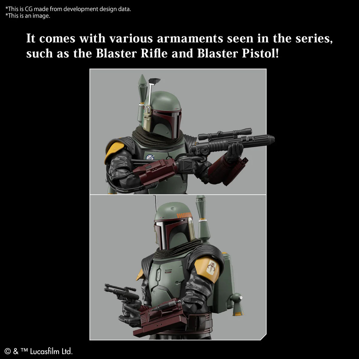 Bandai 1/12 Star Wars Boba Fett (The Mandalorian)