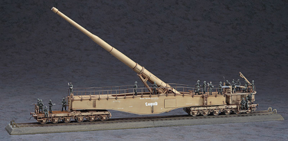 Hasegawa 1/72 German Railway Gun K5(E) "Leopold" w/Figure