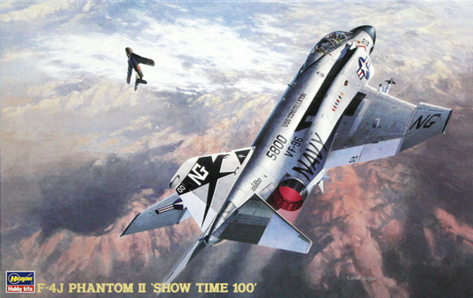 Hasegawa 1/48 F-4J Phantom II "Show Time 100" (one-piece canopy)