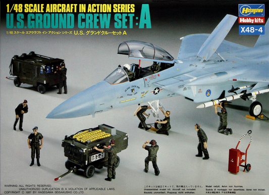 Hasegawa 1/48 US Ground Crew Set A