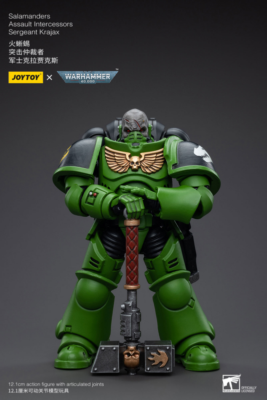 JoyToy Salamanders Assault Intercessors Sergeant Krajax