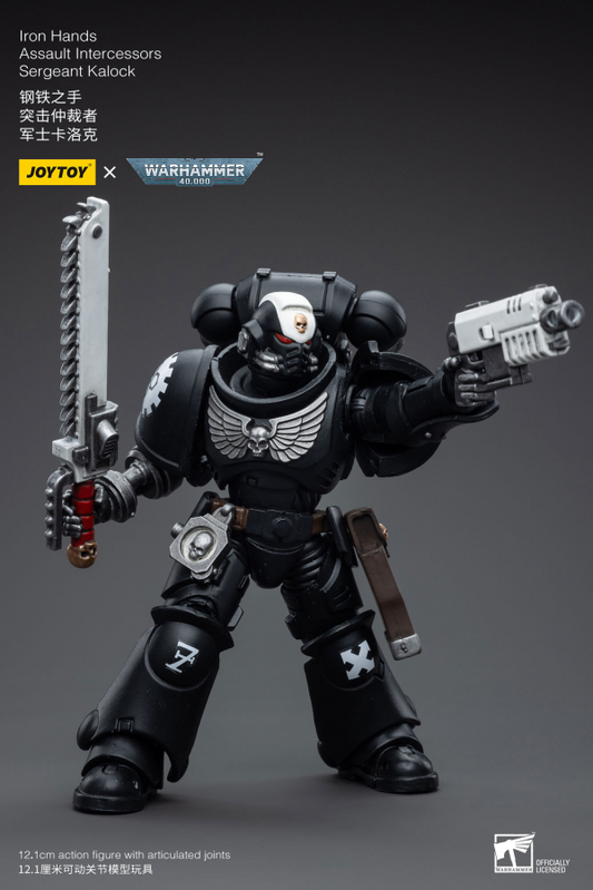 JoyToy Iron Hands Assault Intercessors Sergeant Kalock