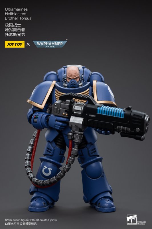 JoyToy Ultramarines Hellblasters Brother Torsus