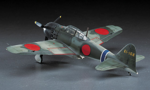 Hasegawa 1/48 Mitsubishi A6M5 Zero Type 52