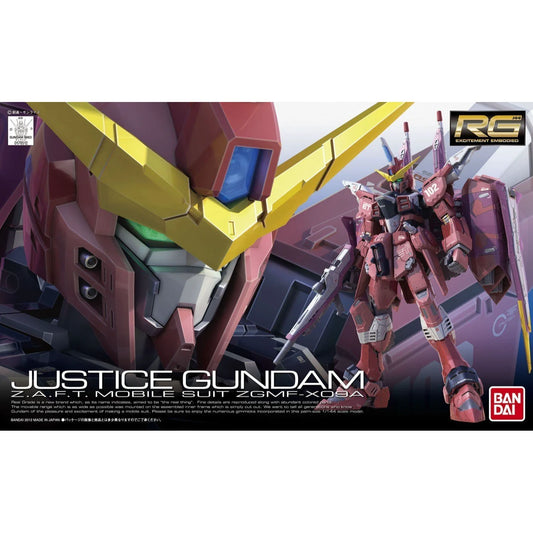 Bandai RG ZGMF-X09A Justice Gundam