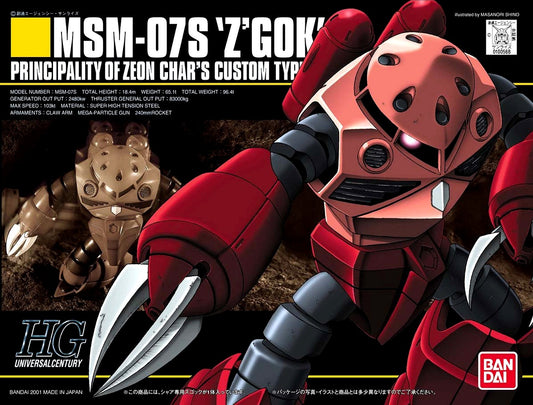 Bandai 1/144 HGUC MSM-07S Char's Z'Gok