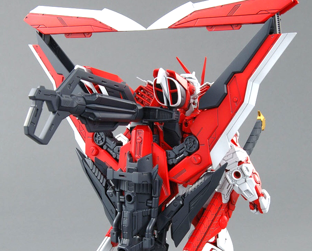 Bandai 1/100 MG Gundam Astray Red Frame Lowe Guele's Customize Mobile Suit