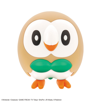 Bandai Pokemon Plamo Collection Quick Series!! 10 Rowlet