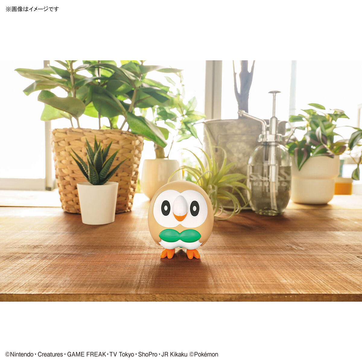 Bandai Pokemon Plamo Collection Quick Series!! 10 Rowlet