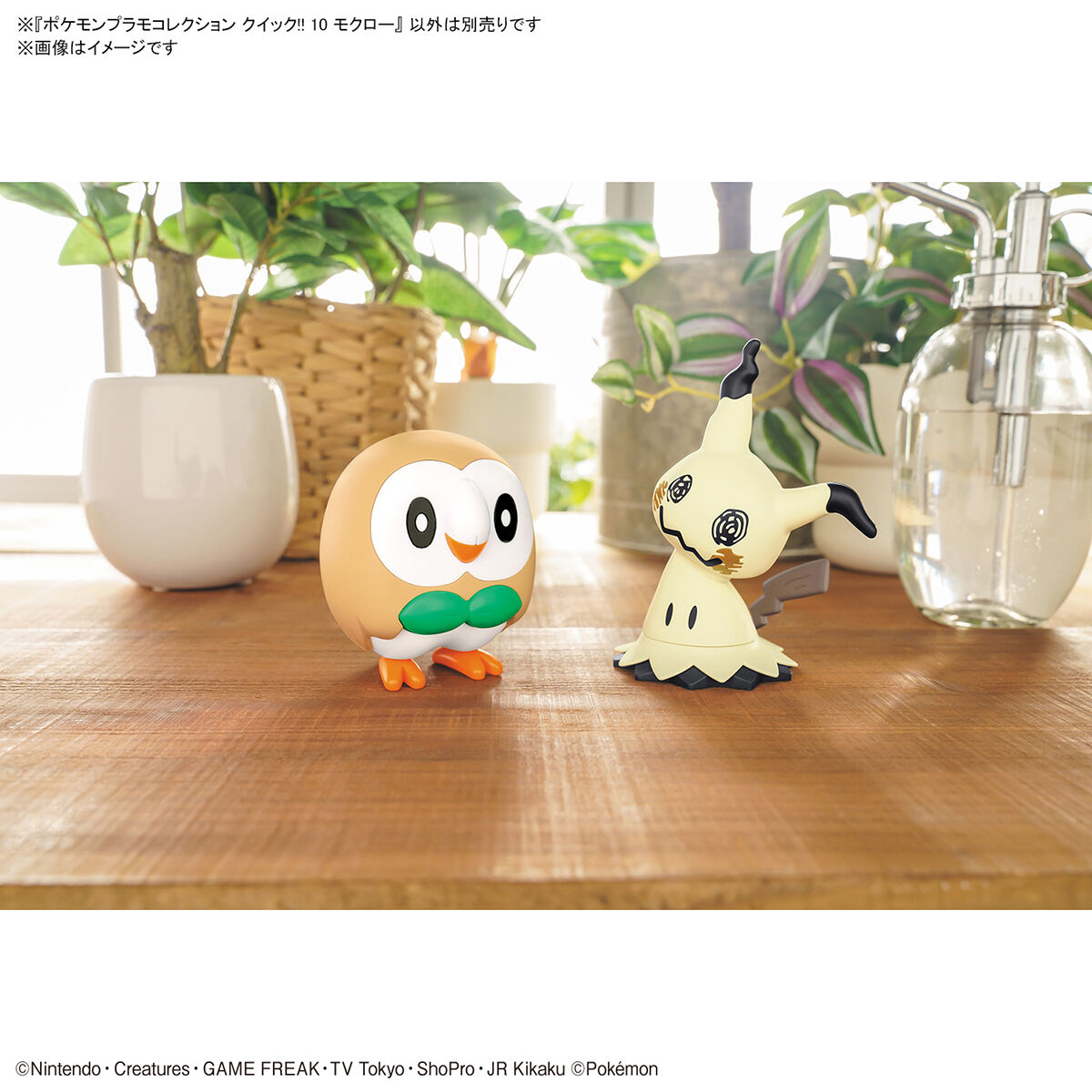 Bandai Pokemon Plamo Collection Quick Series!! 10 Rowlet